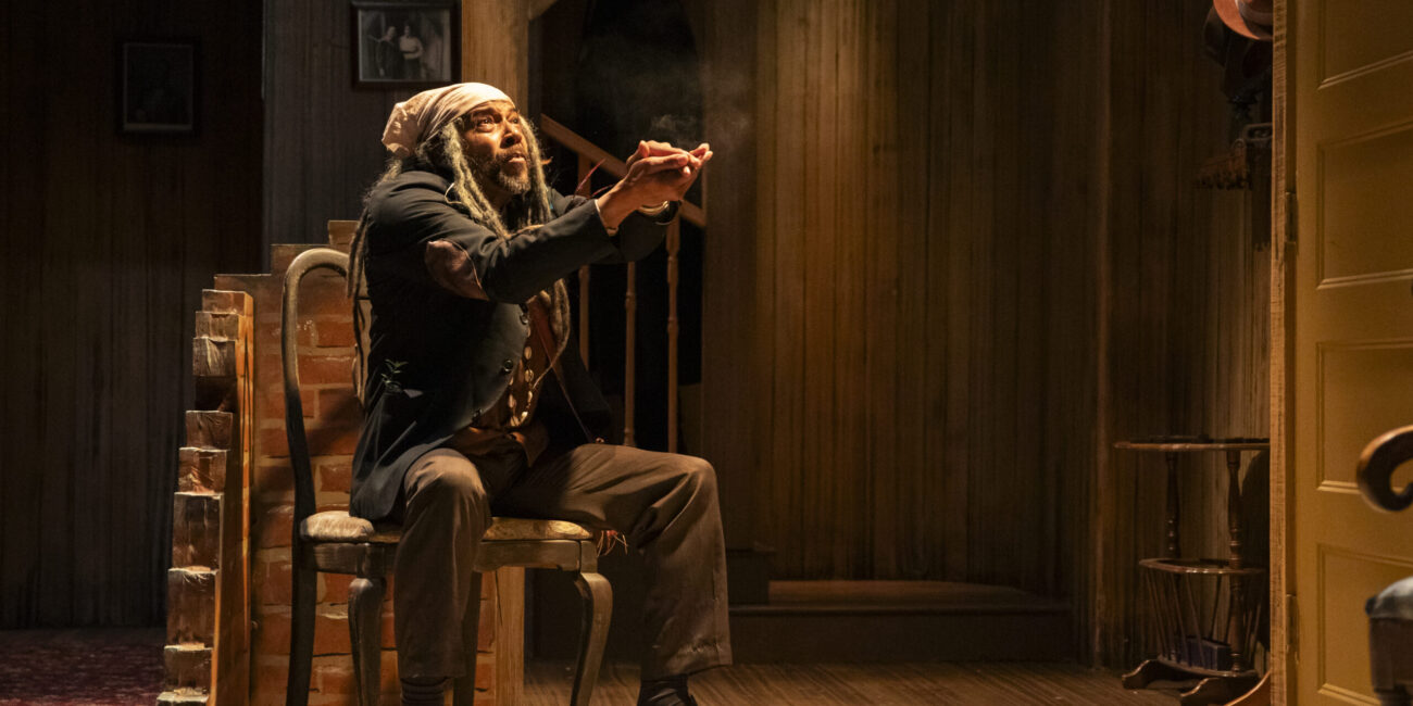 Lester Purry appears as Bynum Walker in Portland Playhouse's 2025 production of 'Joe Turner's Come and Gone'. (Courtesy: Julia Varga)