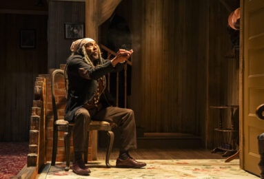 Lester Purry appears as Bynum Walker in Portland Playhouse's 2025 production of 'Joe Turner's Come and Gone'. (Courtesy: Julia Varga)