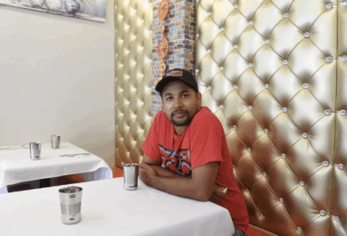 Pradeep Bhandari, co-owner of Kesari Indian Cuisine on the Upper West Side. (Credit: Hikari Mae Hida)