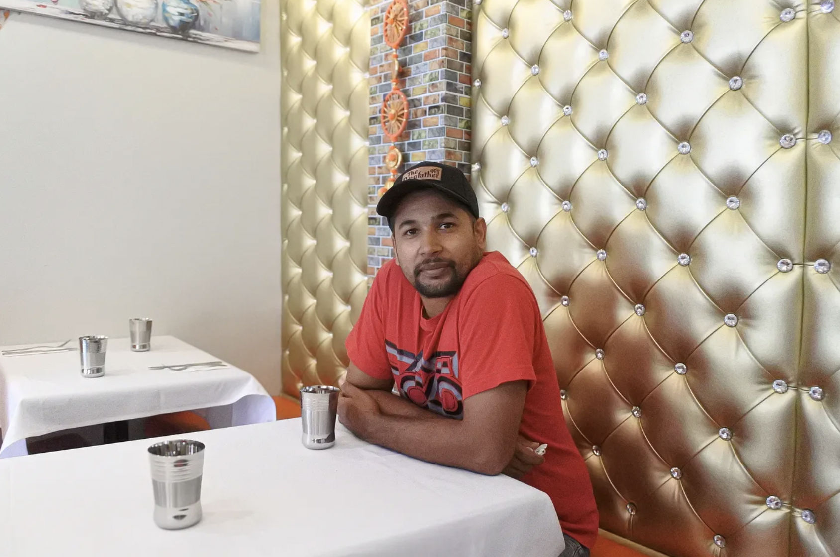 Pradeep Bhandari, co-owner of Kesari Indian Cuisine on the Upper West Side. (Credit: Hikari Mae Hida)