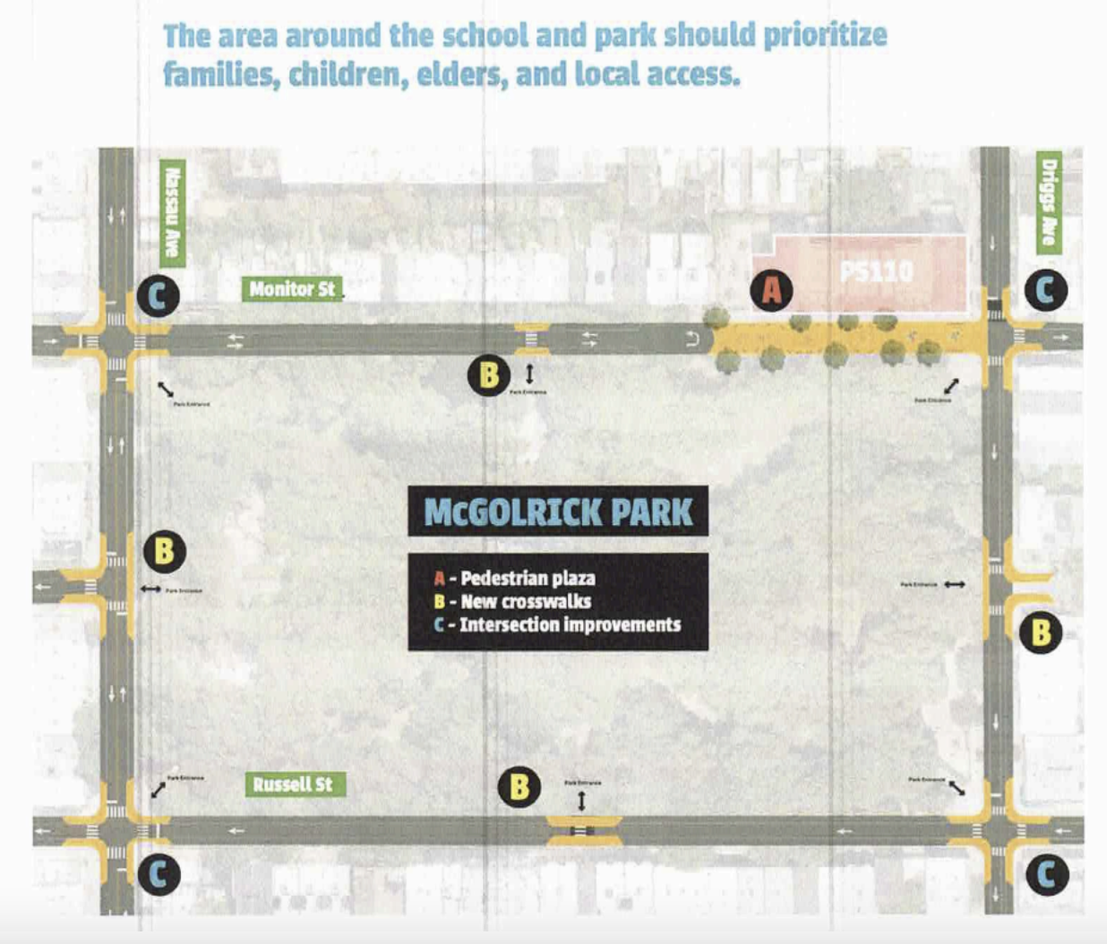 PS110 “Safe Street” Proposal