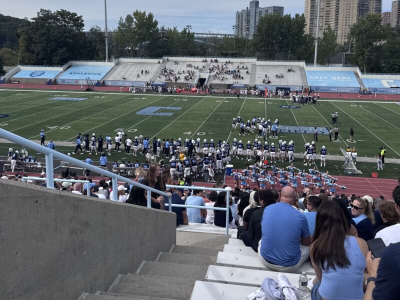 The Columbia Lions secured its only win of the season in the 2025-26 home opener against the Georgetown Hoyas. The Lions will play their final regular season game on the road Nov. 22 against the Cornell Big Red. (Credit: Rachel Zhong)