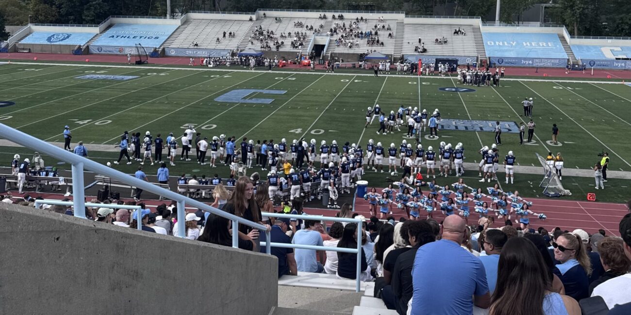 The Columbia Lions secured its only win of the season in the 2025-26 home opener against the Georgetown Hoyas. The Lions will play their final regular season game on the road Nov. 22 against the Cornell Big Red. (Credit: Rachel Zhong)