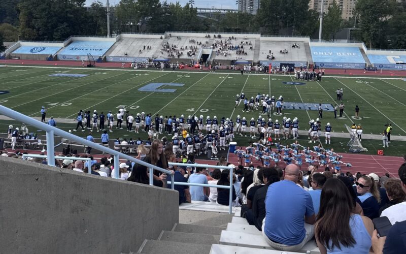The Columbia Lions secured its only win of the season in the 2025-26 home opener against the Georgetown Hoyas. The Lions will play their final regular season game on the road Nov. 22 against the Cornell Big Red. (Credit: Rachel Zhong)
