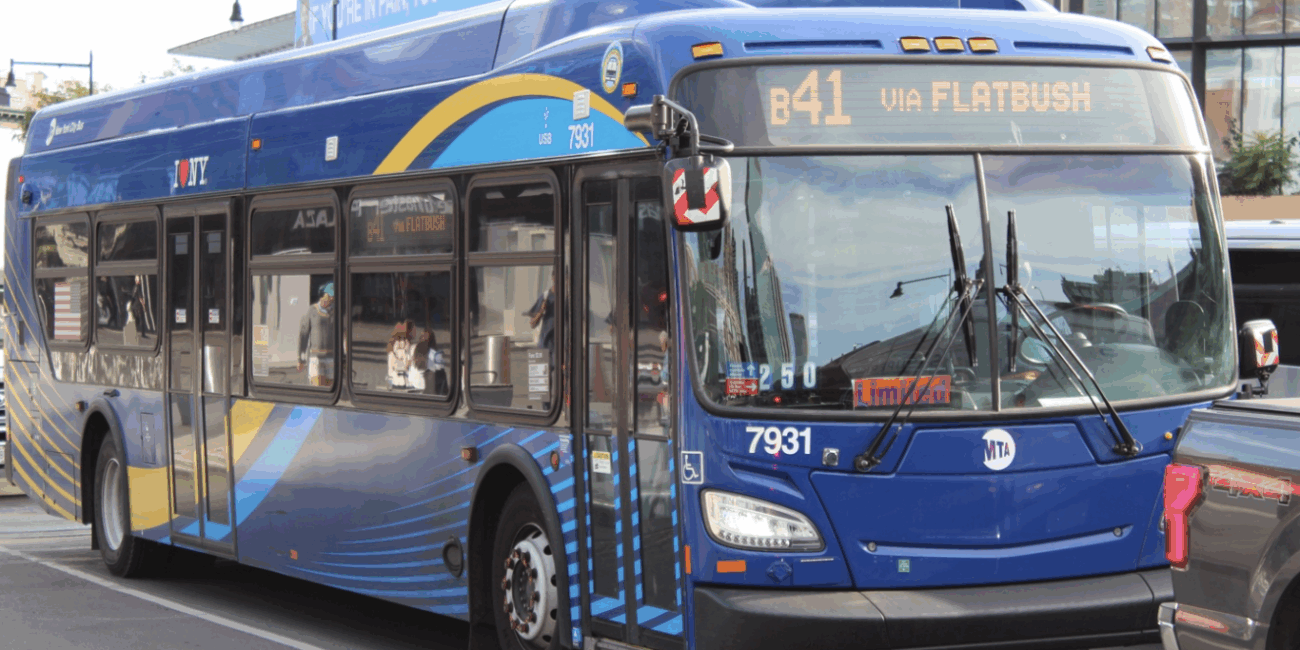 The B41 was ranked the 10th busiest route in the city and carried over 4.4 million riders last year, according to the MTA. (Credit: Allie Moustakis)