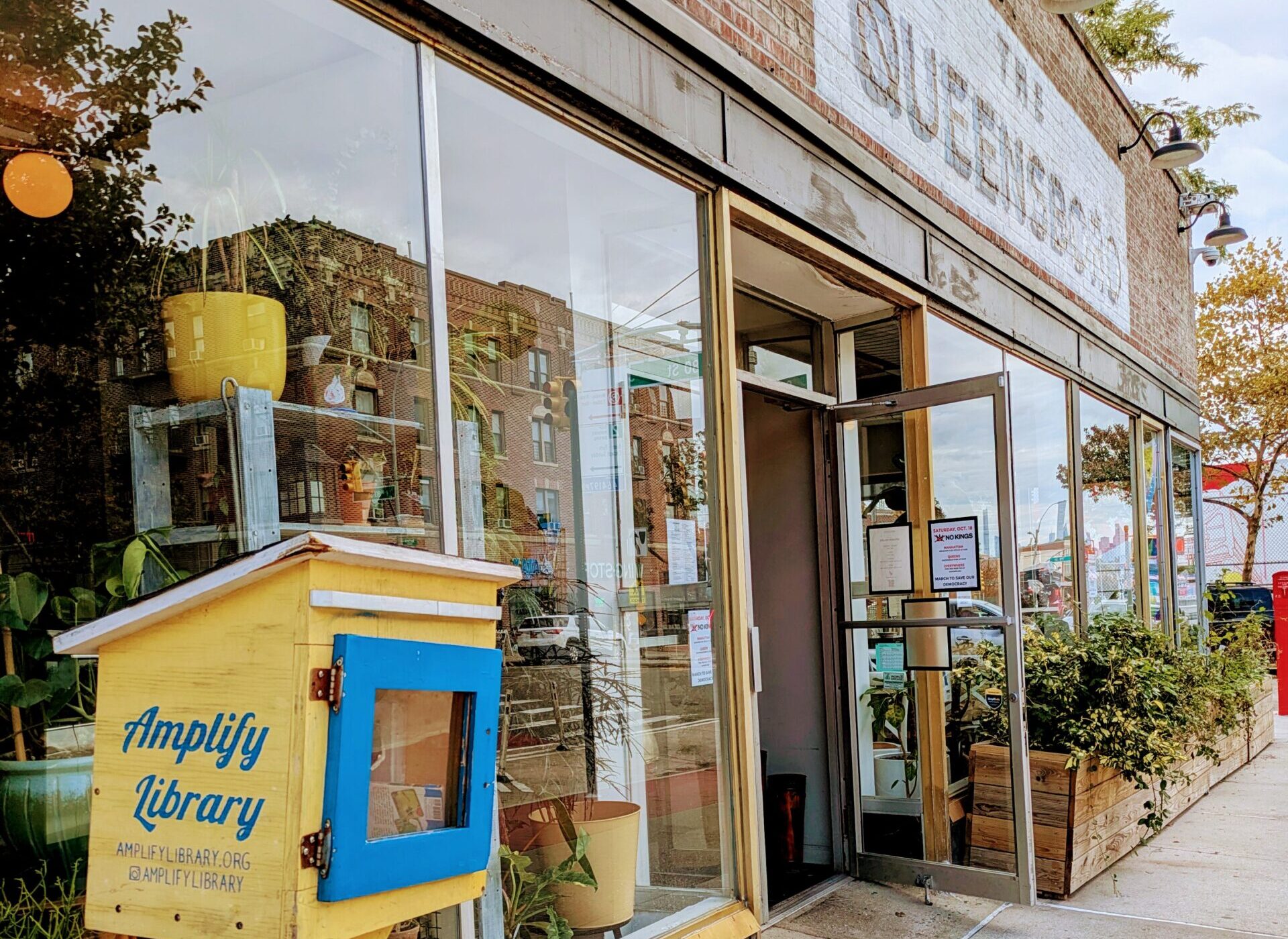 The outside of The Queensboro is shown. (Credit: Kristen Bresnahan)