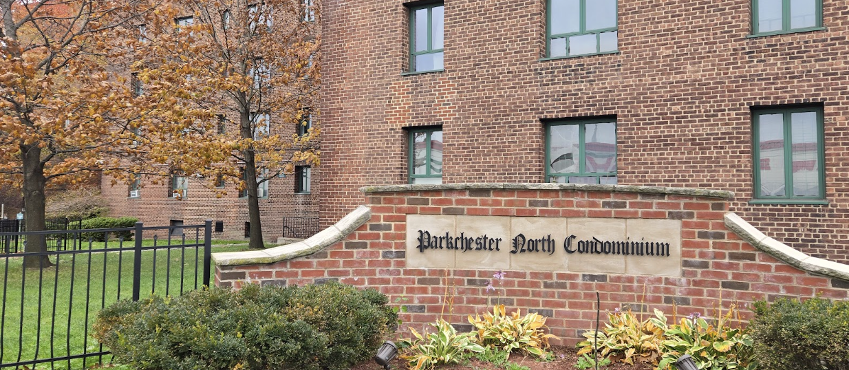 Parkchester North Condominium where two cases of Legionnaires’ disease were identified (Credit: Brooke Witherow)
