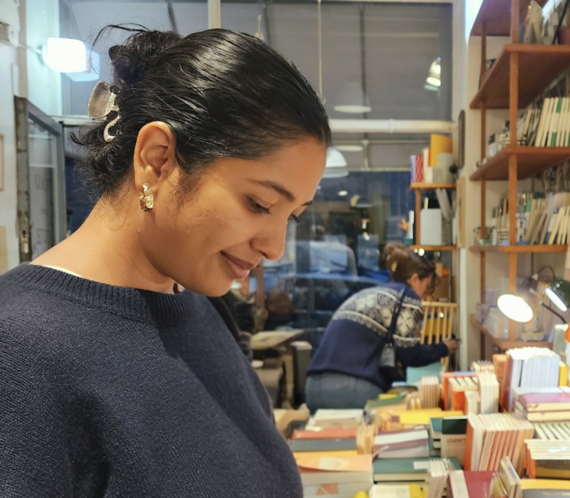 Soumya Gupta at a recent meetup that she organized. (Credit: Jiwon Lee)