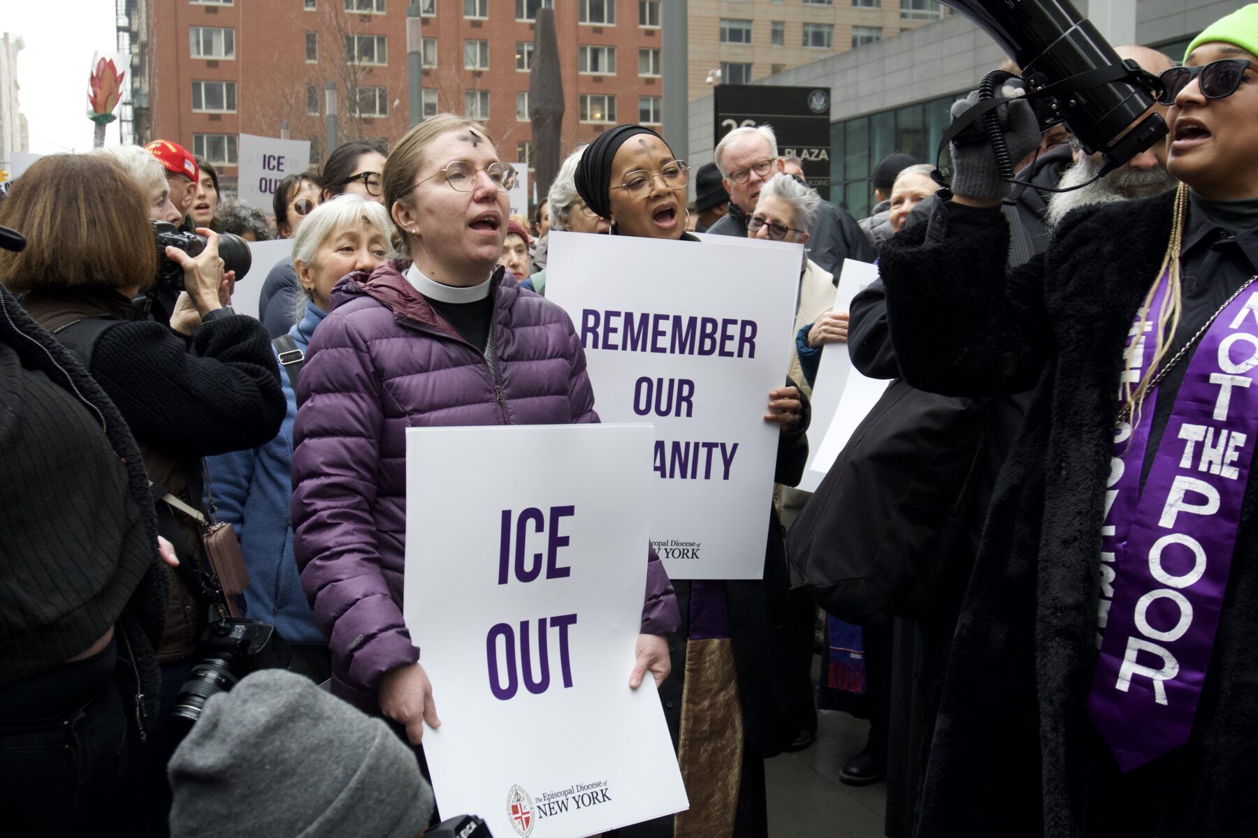 “Reclaim Your Faith” march, Feb. 18. (Credit: Sidney Kuri Poor)