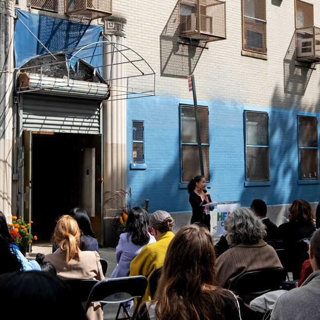 The future home of HEArts, a community-owned center for environmental education and art. (Credit: Francesca Di Muro)