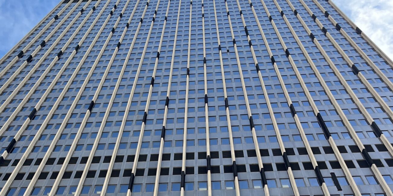 The New York-Federal Plaza Immigration Court on Oct. 12. 2026. (Credit: Charlie Wohlgemuth)
