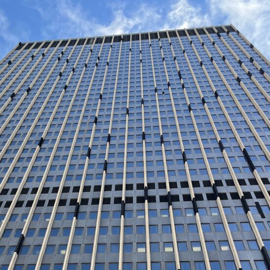 The New York-Federal Plaza Immigration Court on Oct. 12. 2026. (Credit: Charlie Wohlgemuth)