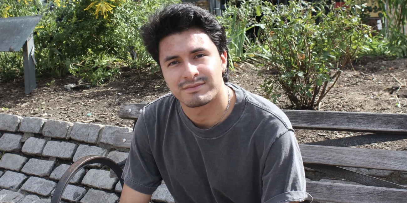 Jason Vanegas, has been working as a substitute teacher in Brooklyn for the past three years (Credit: Sasha Rivers)