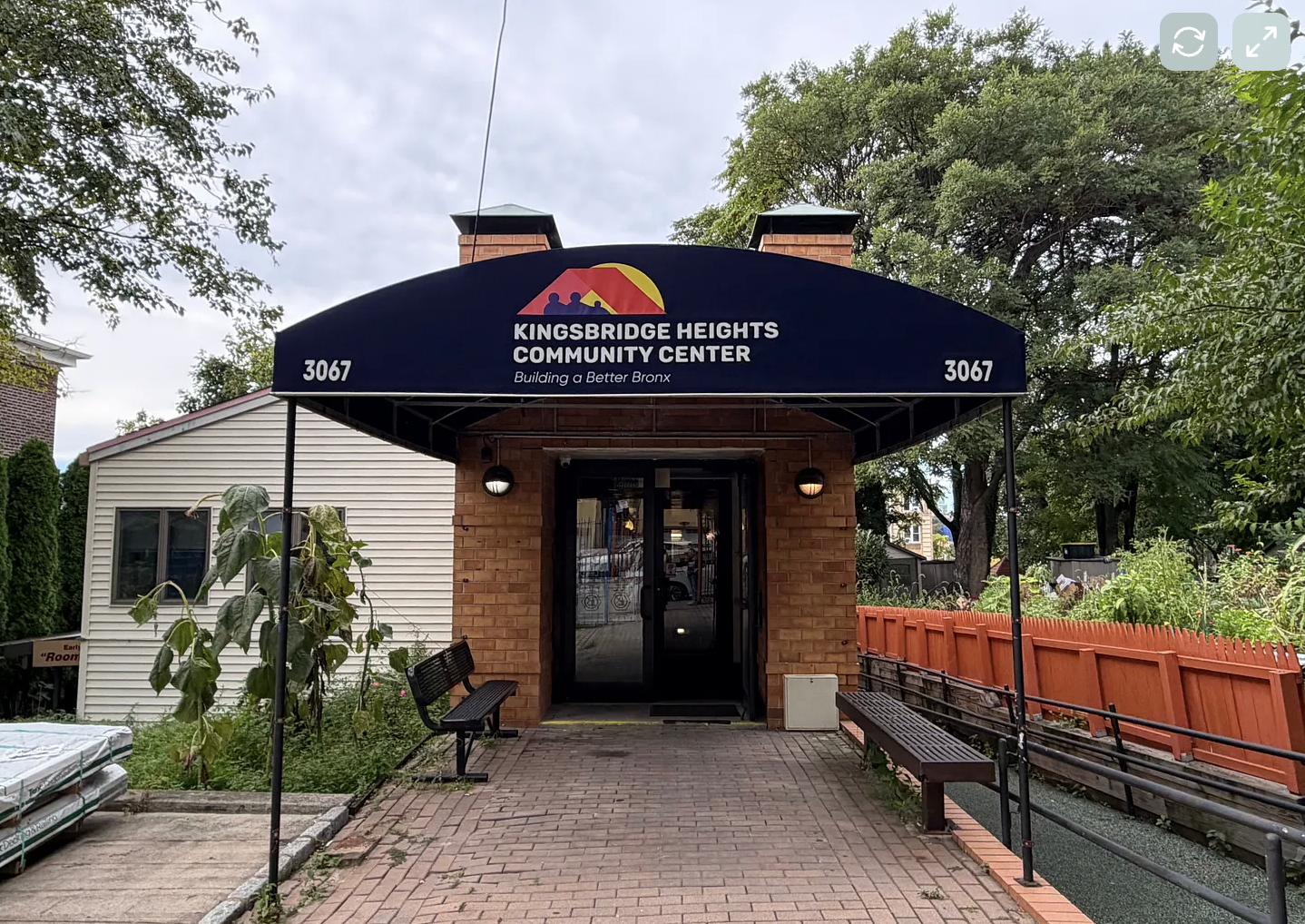 Kingsbridge Heights Community Center’s office in the Bronx (Credit: Nandita Rajshekhar)